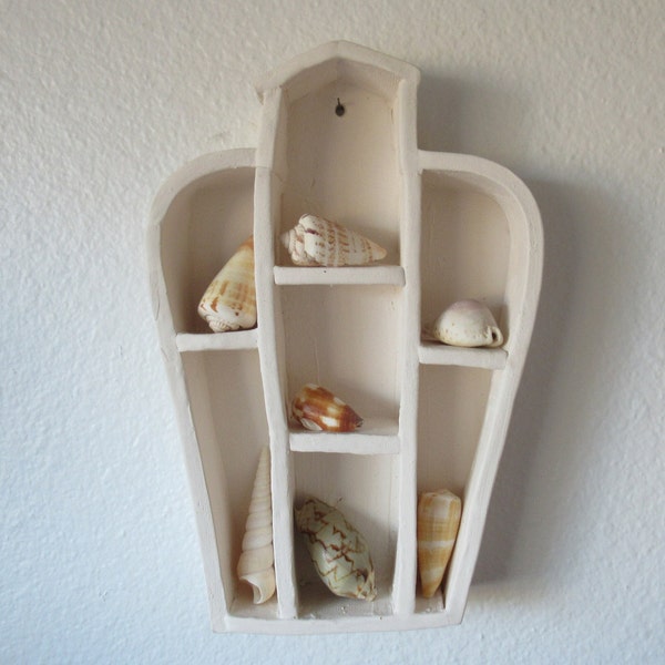 Ceramic Shelf • Hanging Wall Altar Decor • Altar Shrine Design • Ceramic Shrine Organizer