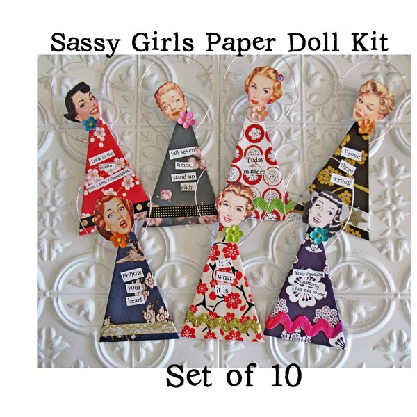 Paper Doll Kit Etsy