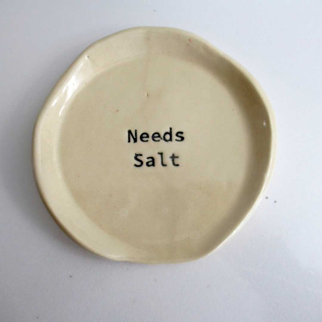 Simple and Fun Spoon Rest, Ring Dish. Salt Bowl. Handmade Pottery