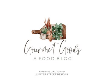 Food Blog Logo Etsy