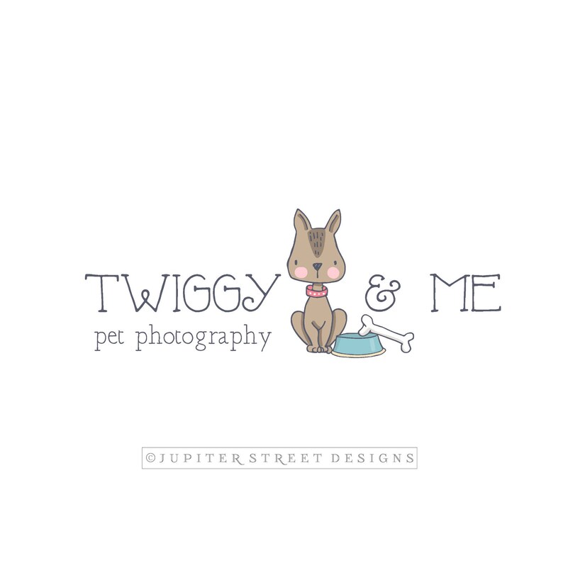 Logo Design Pet Logo Animal Logo Dog Logo Photography Etsy