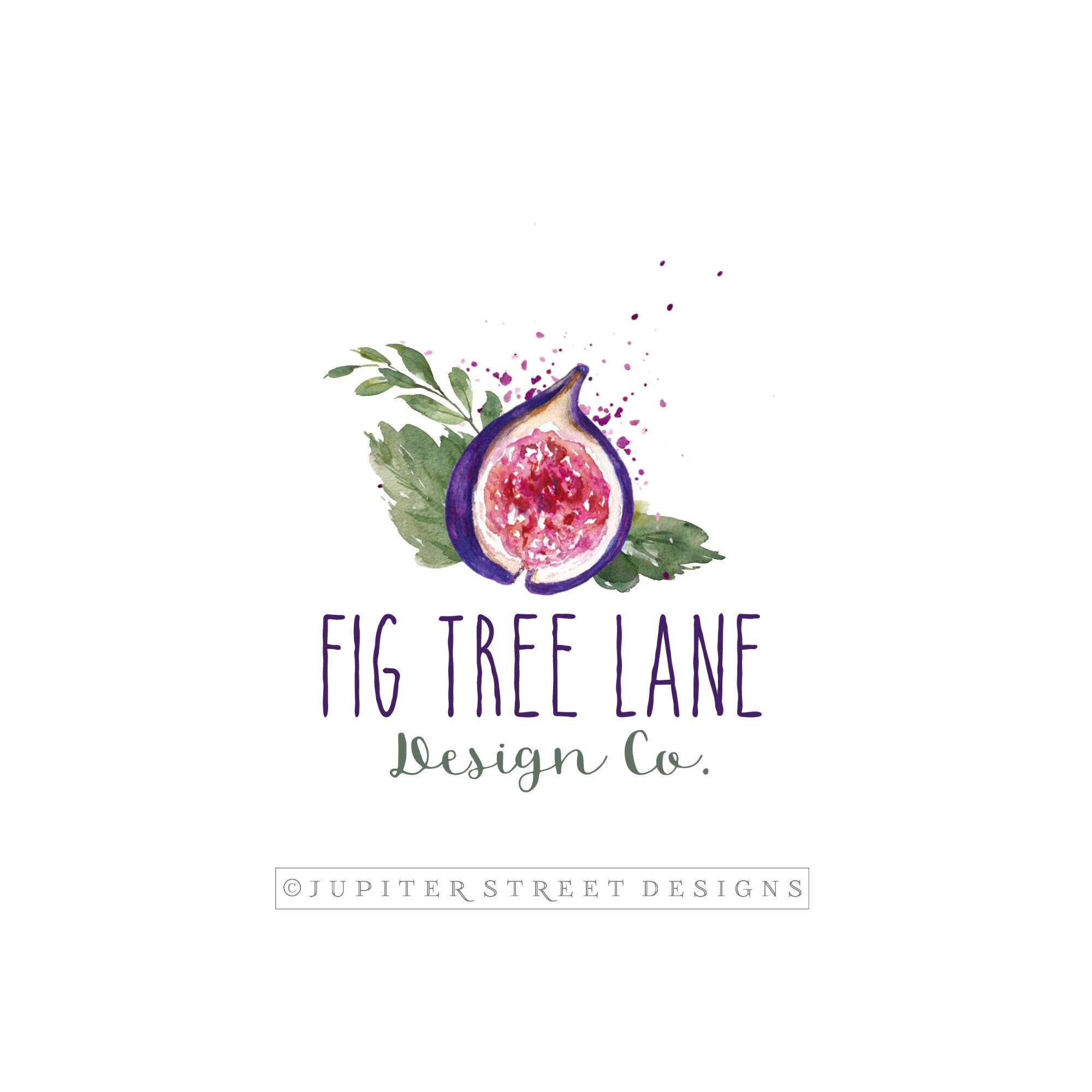 Premade Logo Fig Logo Fruit Logo Food Logo Chef Logo Etsy Premade Logo Fig Logo Fruit Logo Food Logo Chef Logo Etsy
