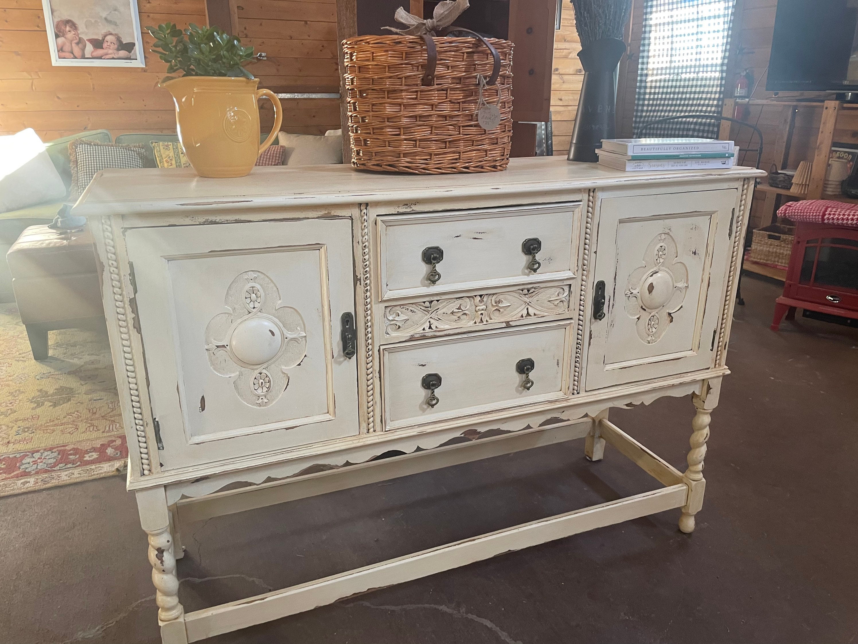 Vintage Sideboard Etsy