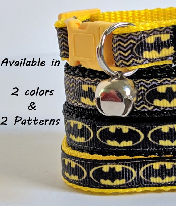 batman kitten collar