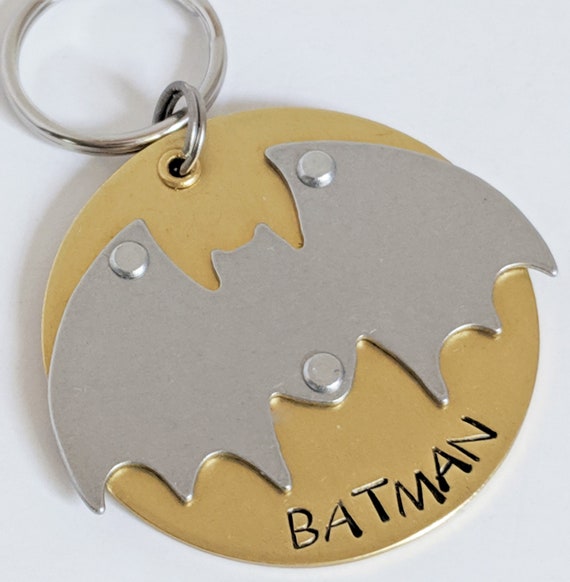 batman dog tag