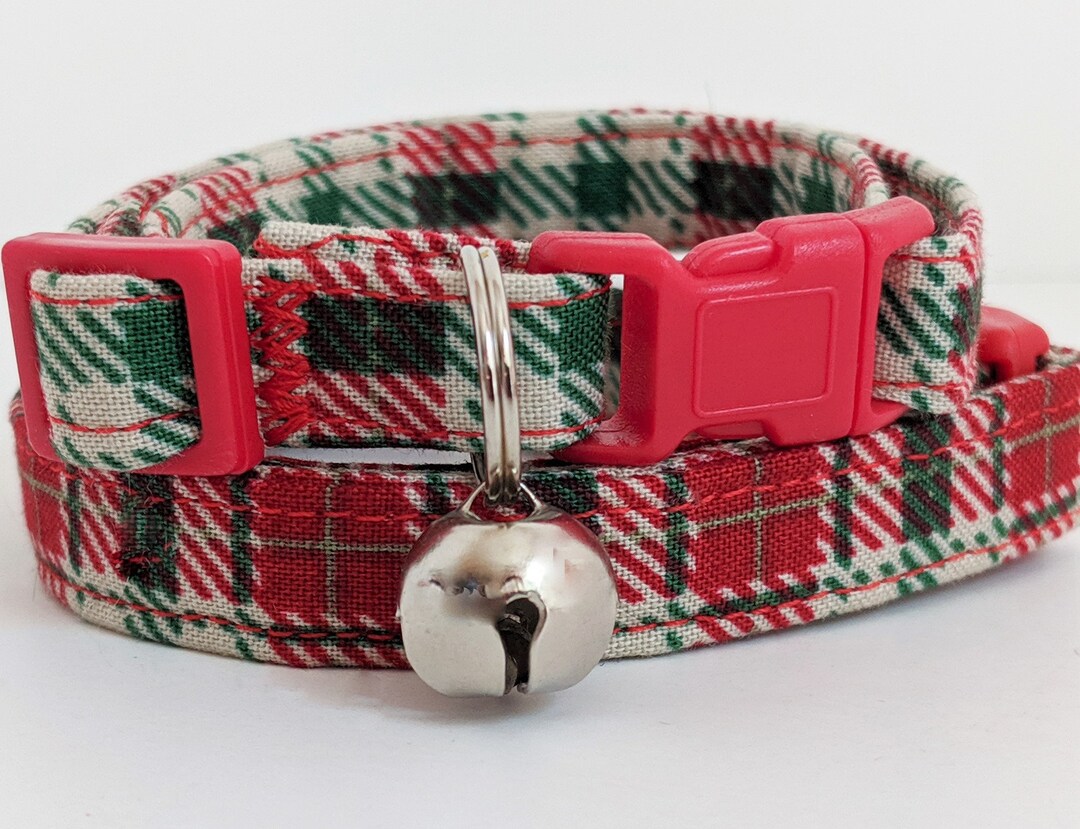 Christmas Cat Collars 