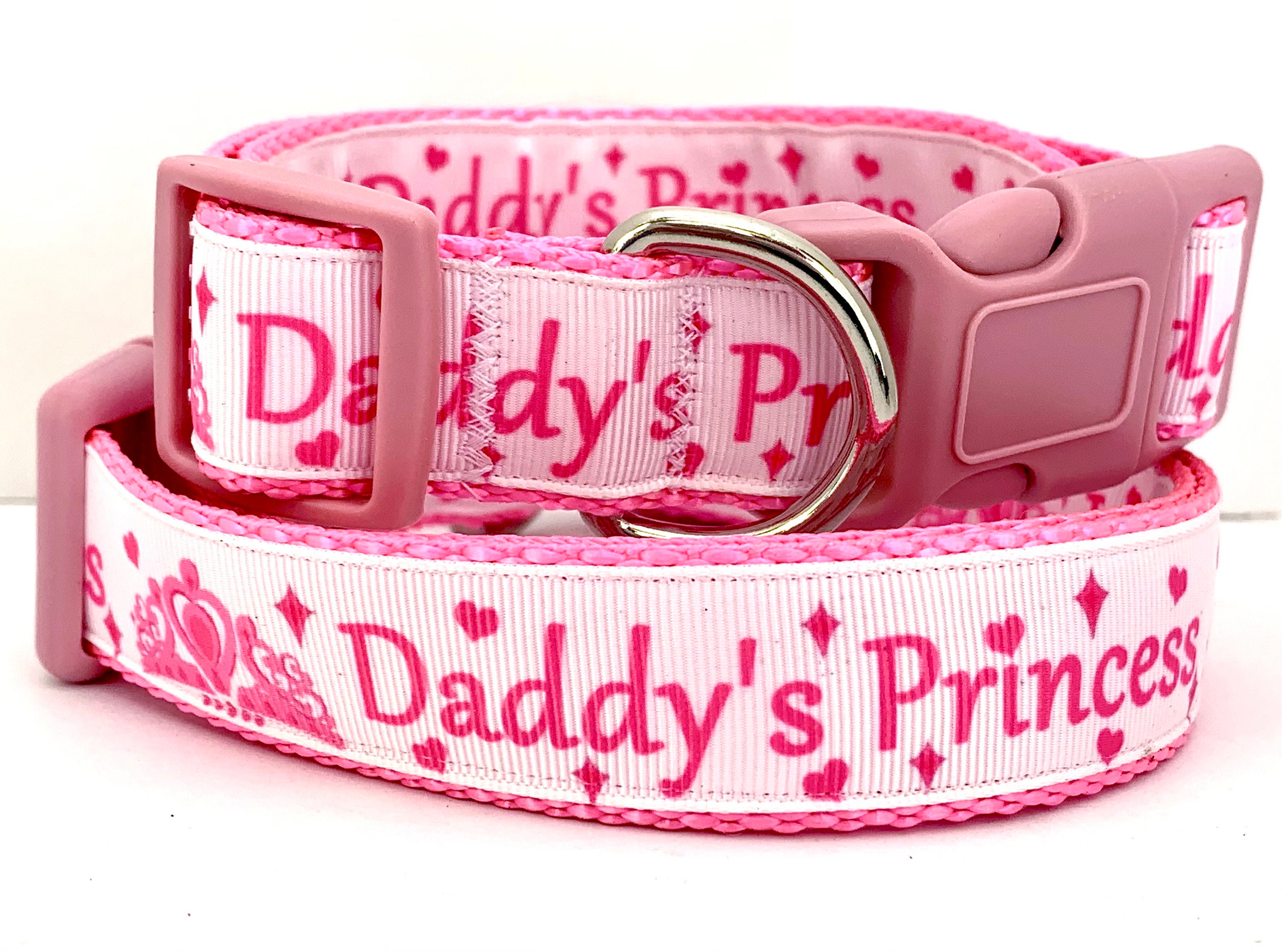 OUT OF STOCK!! COLLAR, HARNESS & LEASH PINK, ADJUSTABLE, FAST  SHIPPING!