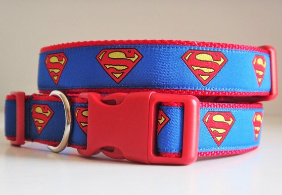 superman dog collar