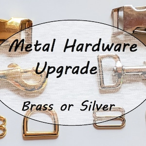 Dog Collar Metal Hardware Upgrade