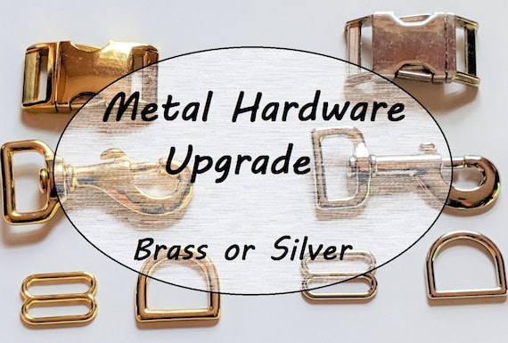 Dog Collar Metal Hardware Upgrade