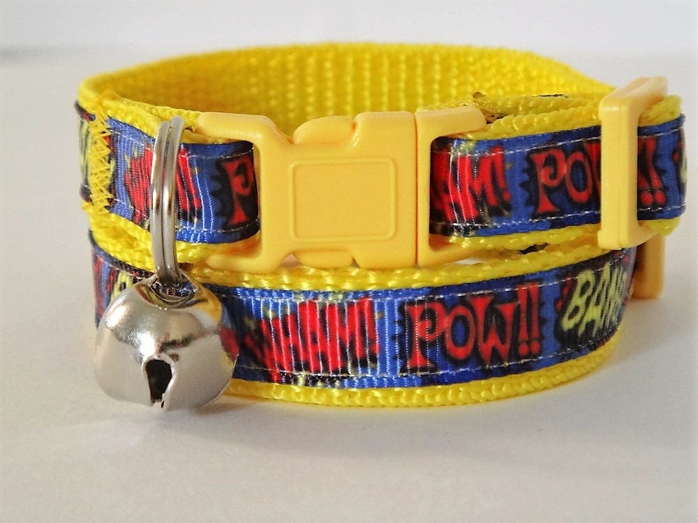 Superhero cat collar Clearance