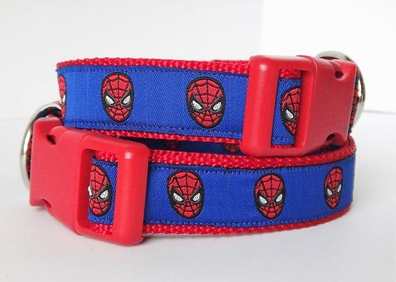 Spiderman dog collar Clearance