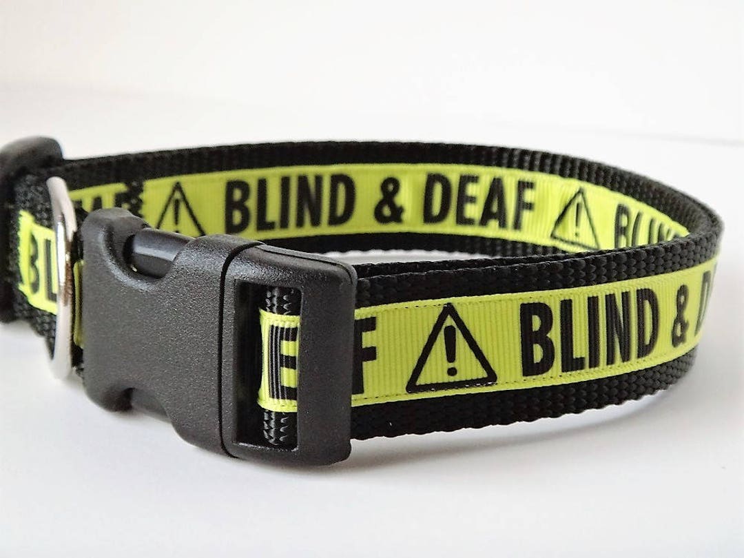 Dog Collar Deaf and Blind Dog Collar Special Needs Dog Collar Large Dog