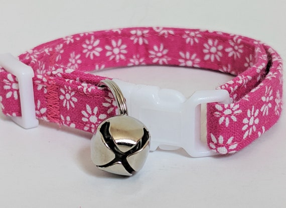 fabric cat collar
