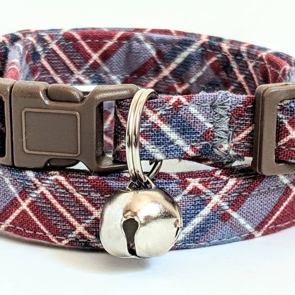 Breakaway Tweed Cat Collar Etsy