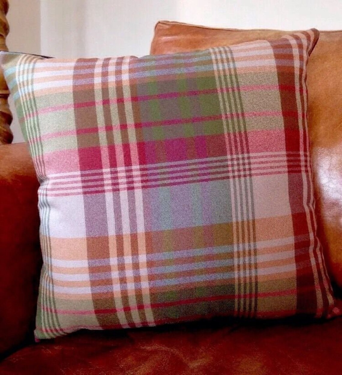 Mulberry Home 'ancient Tartan' Cushion Cover 18 Etsy
