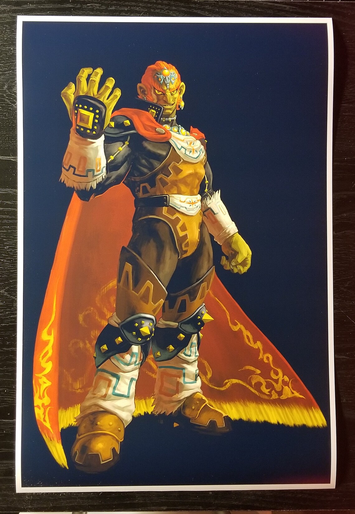 Zelda Ganon Legend of Zelda Poster Link Nintendo Video Game | Etsy