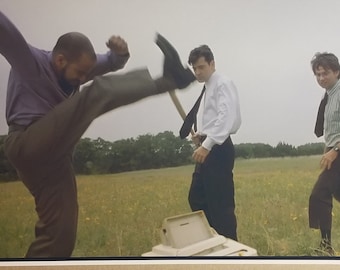 office space printer smash