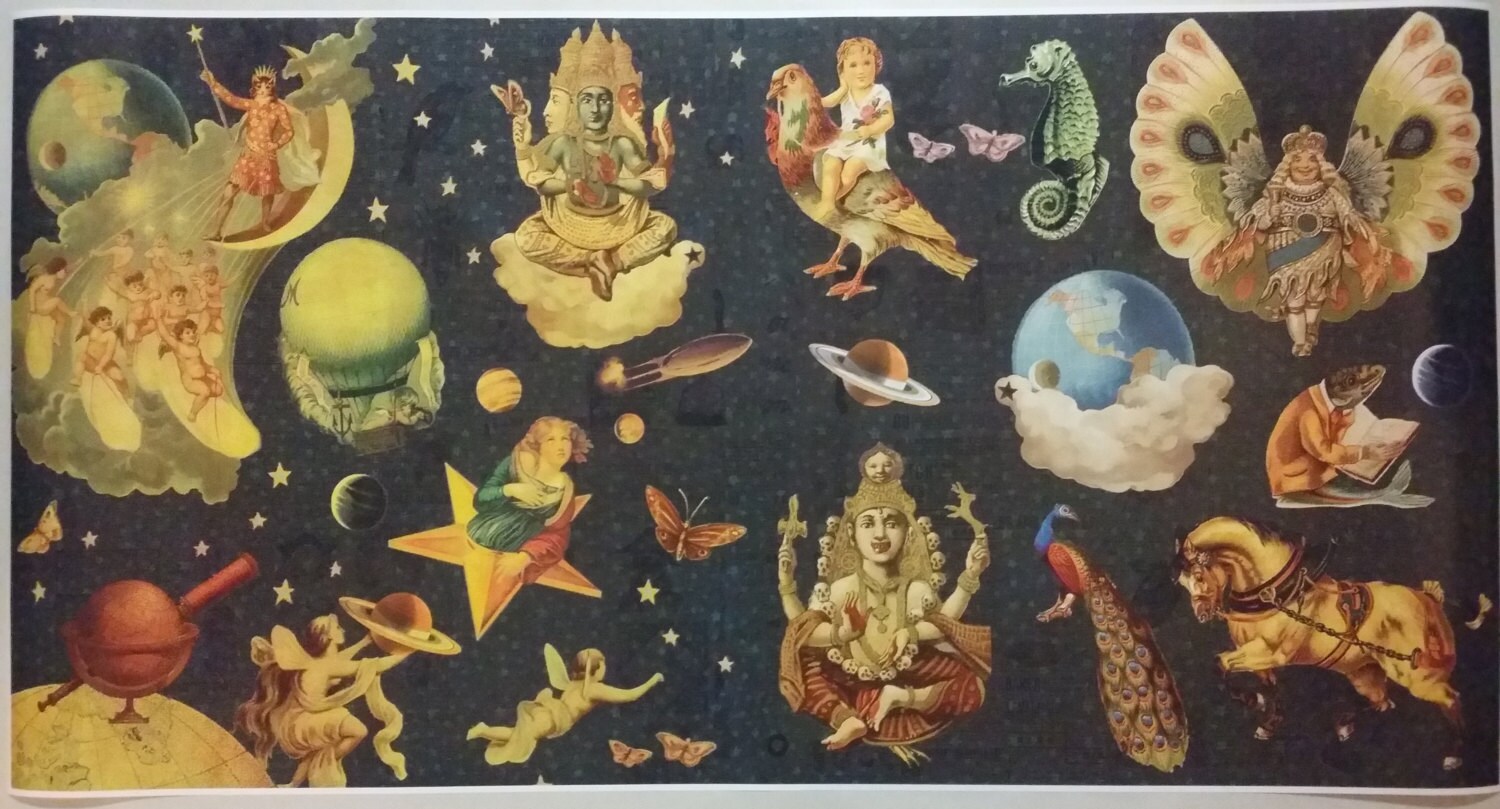 The Smashing Pumpkins Band Poster Mellon Collie and the Etsy