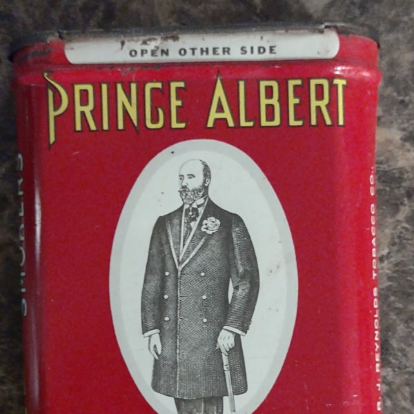 Vintage Prince Albert Tin
