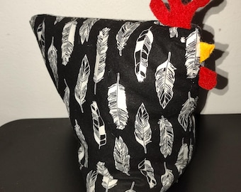 Handmade Chicken Door Stop