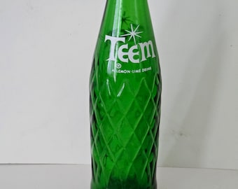 Vintage Teem Soda Bottle