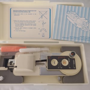 Sewing Machine Button Attachment