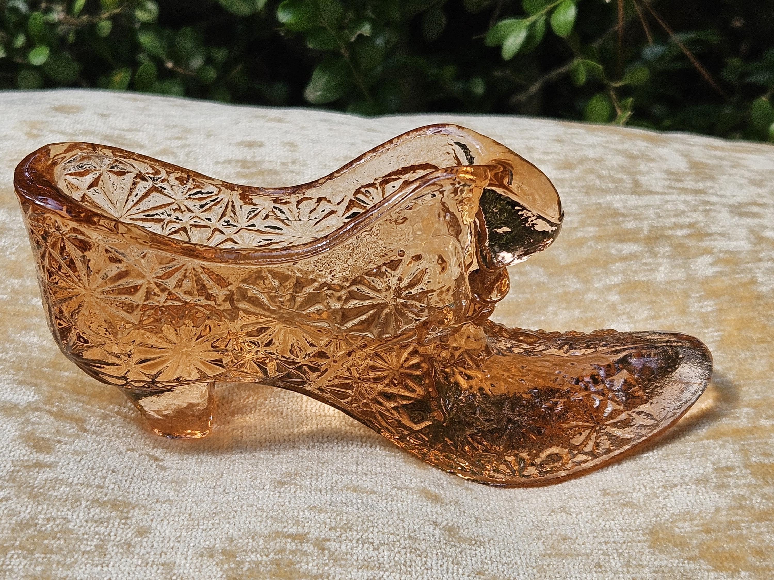 Depression Glass Shoes - Etsy