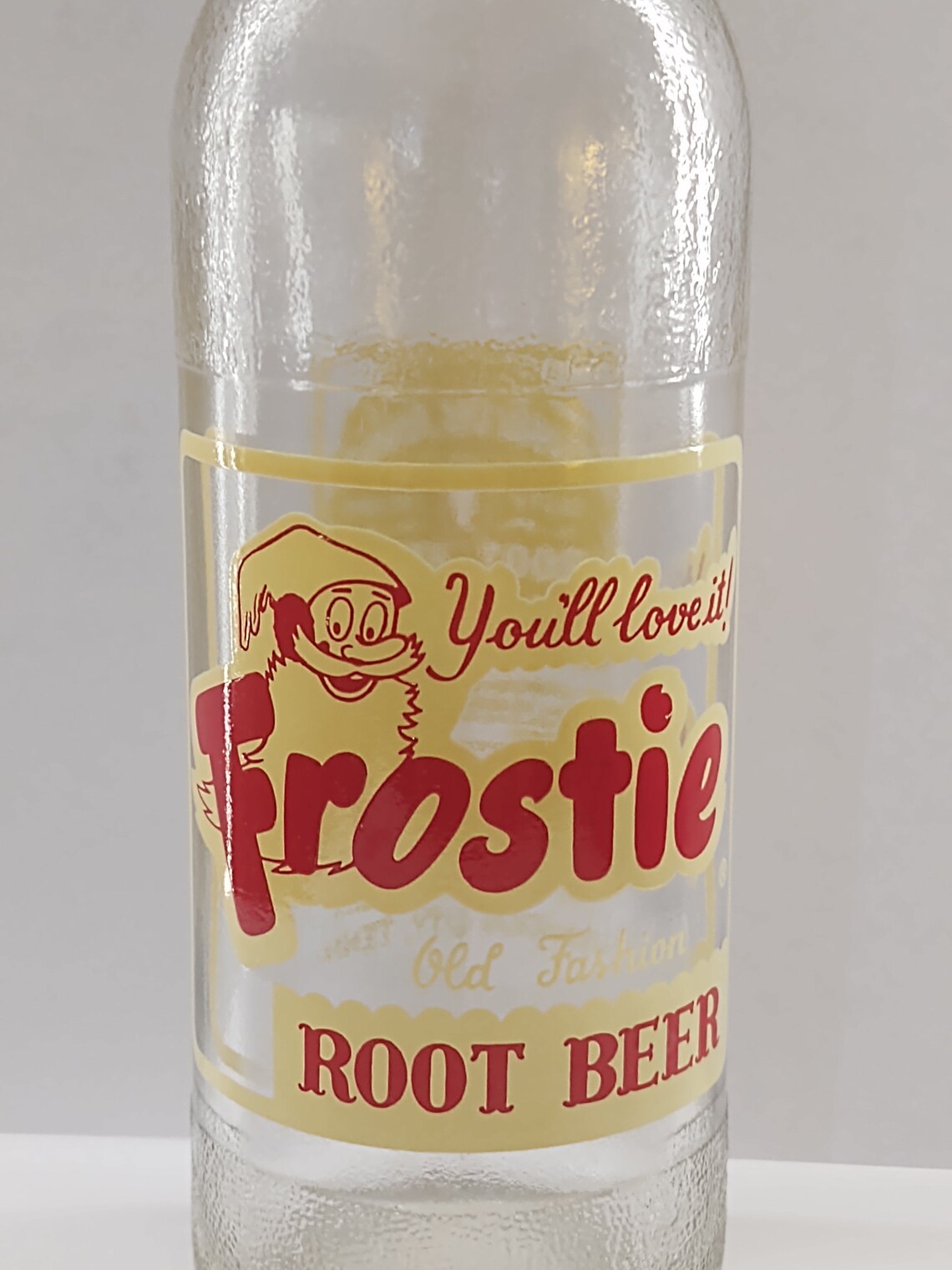 Vintage Frostie Root Beer Bottle Etsy