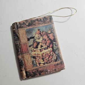 Vintage Mini Book, The Night Before Christmas
