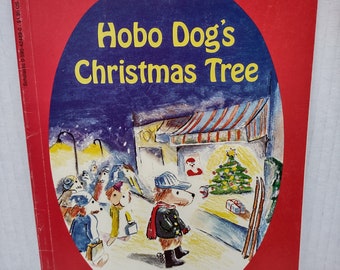 Vintage Kids Book-Hobo Dog's Christmas Tree