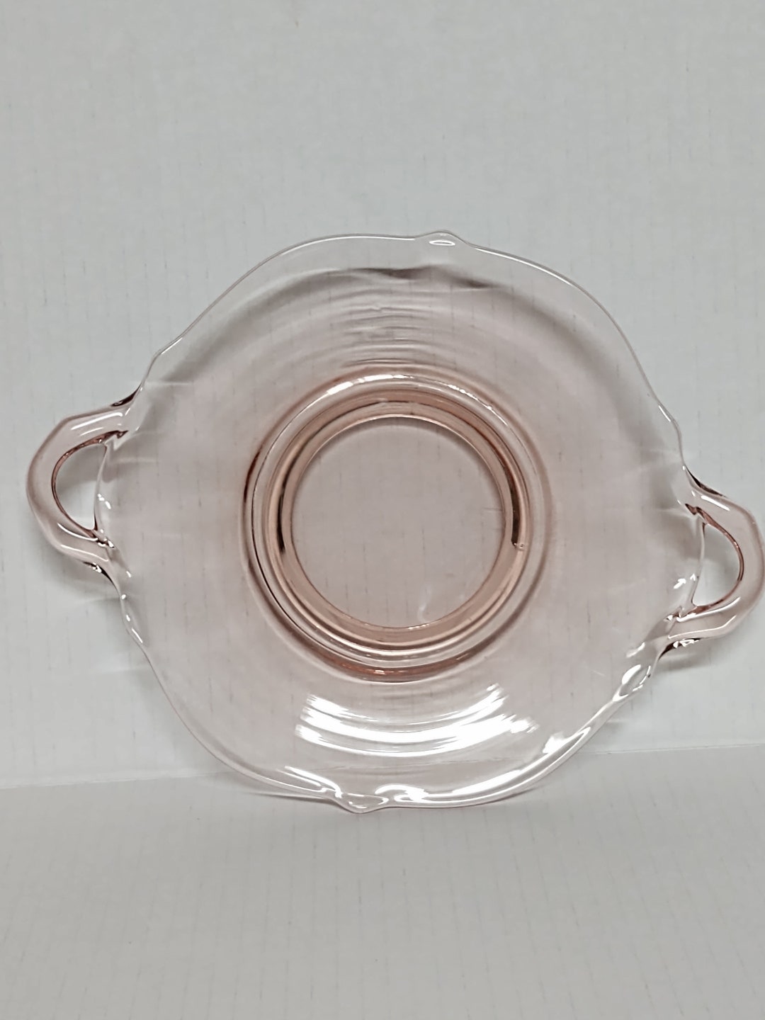 Pale Pink Depression Glass Etsy