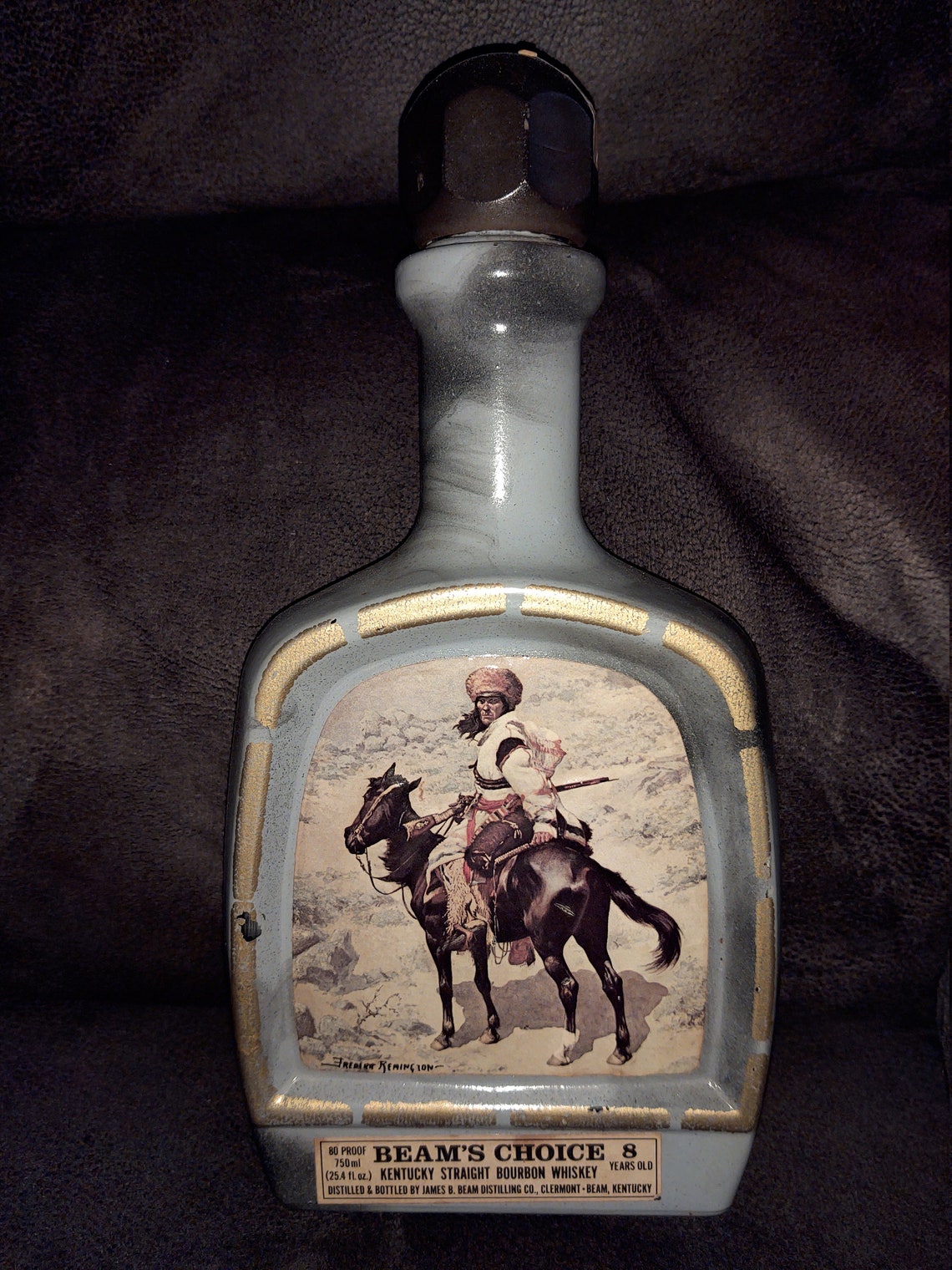 1970's Vintage Jim Beam's Choice Bottle Frederic Etsy