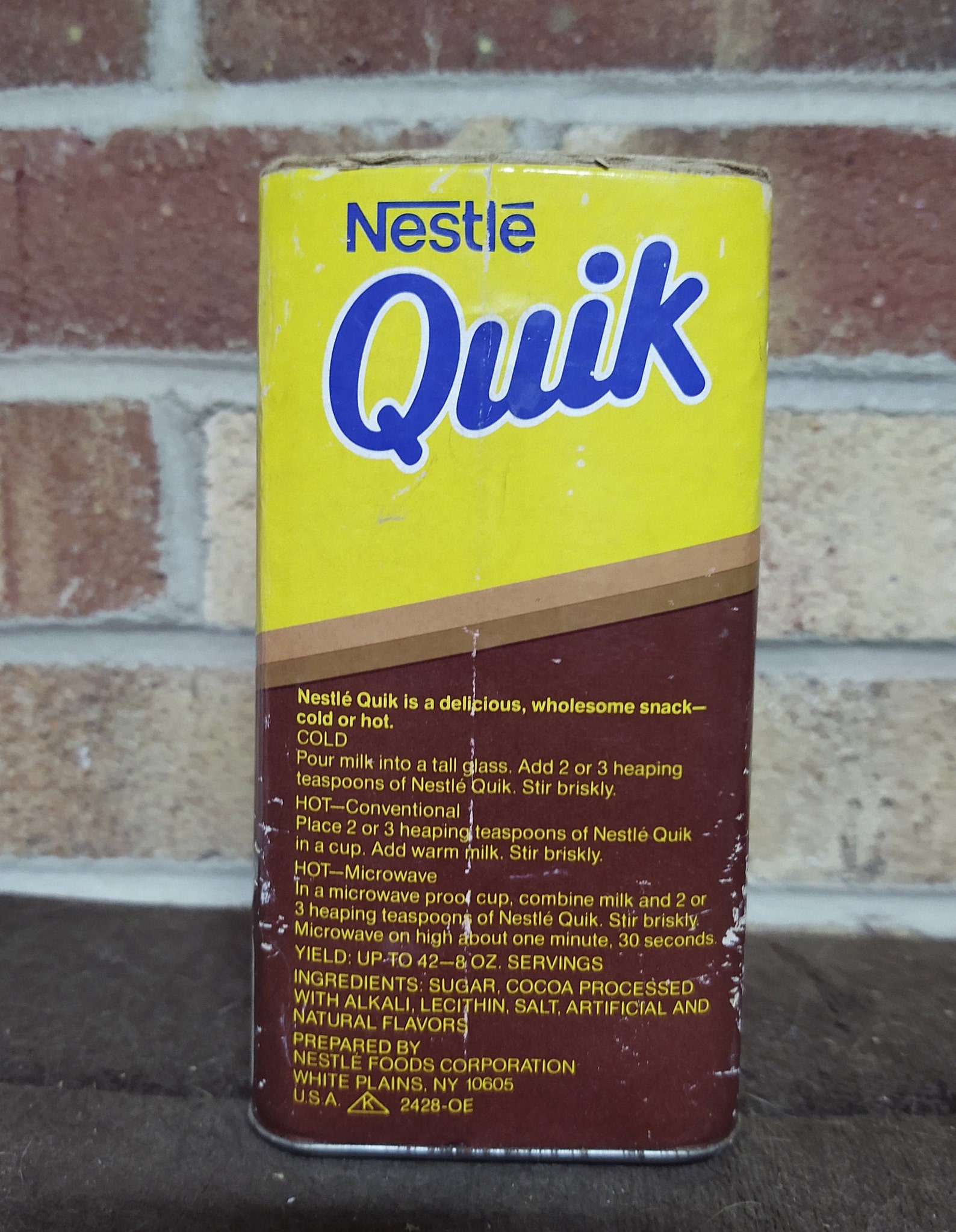 Vintage Nestle Quik Box Etsy