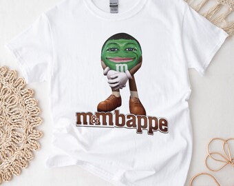 M&Mbappe Fun Meme Unisex T-Shirt Sweatshirt Parody Logo Fun T-Shirt