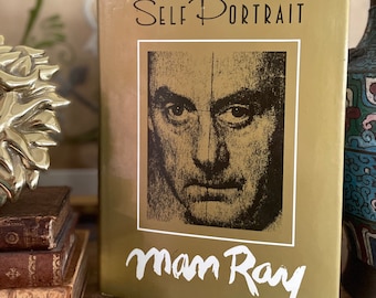 Signed Man Ray 'Self Portrait' Book: Vintage Art History