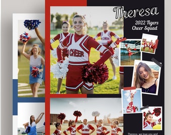 Cheer Yearbook Sports Program Ad Template Full Page Cheer -  Portugal