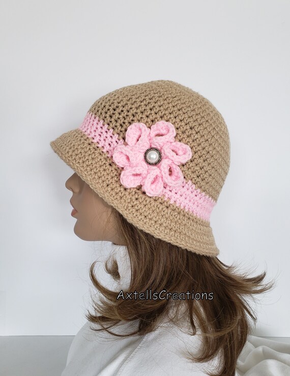 flapper style hat