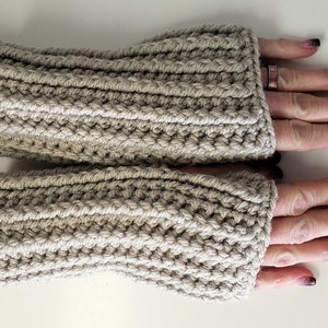 Womens WInter Fingerless Gloves, Womens Boho Fingerless Gloves for Winter, Wrist Warmers, Womens Fingerless Mittens image 6