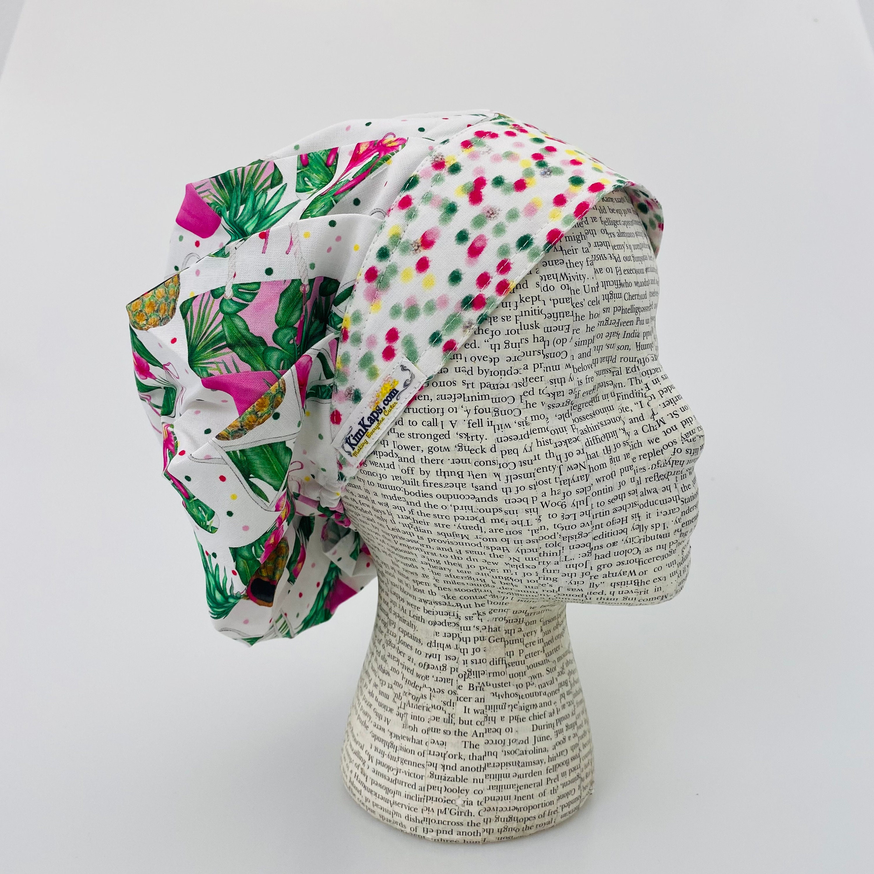 Kimkaps Surgical Hat Bouffant Scrub Cap 