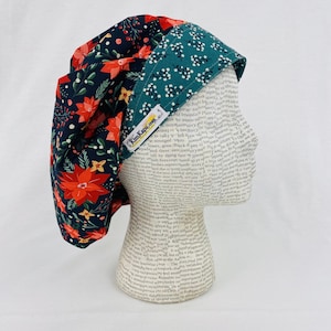Scrub Hat by Kimkaps Surgical Hat European With Ribbon Scrub  display picture 2