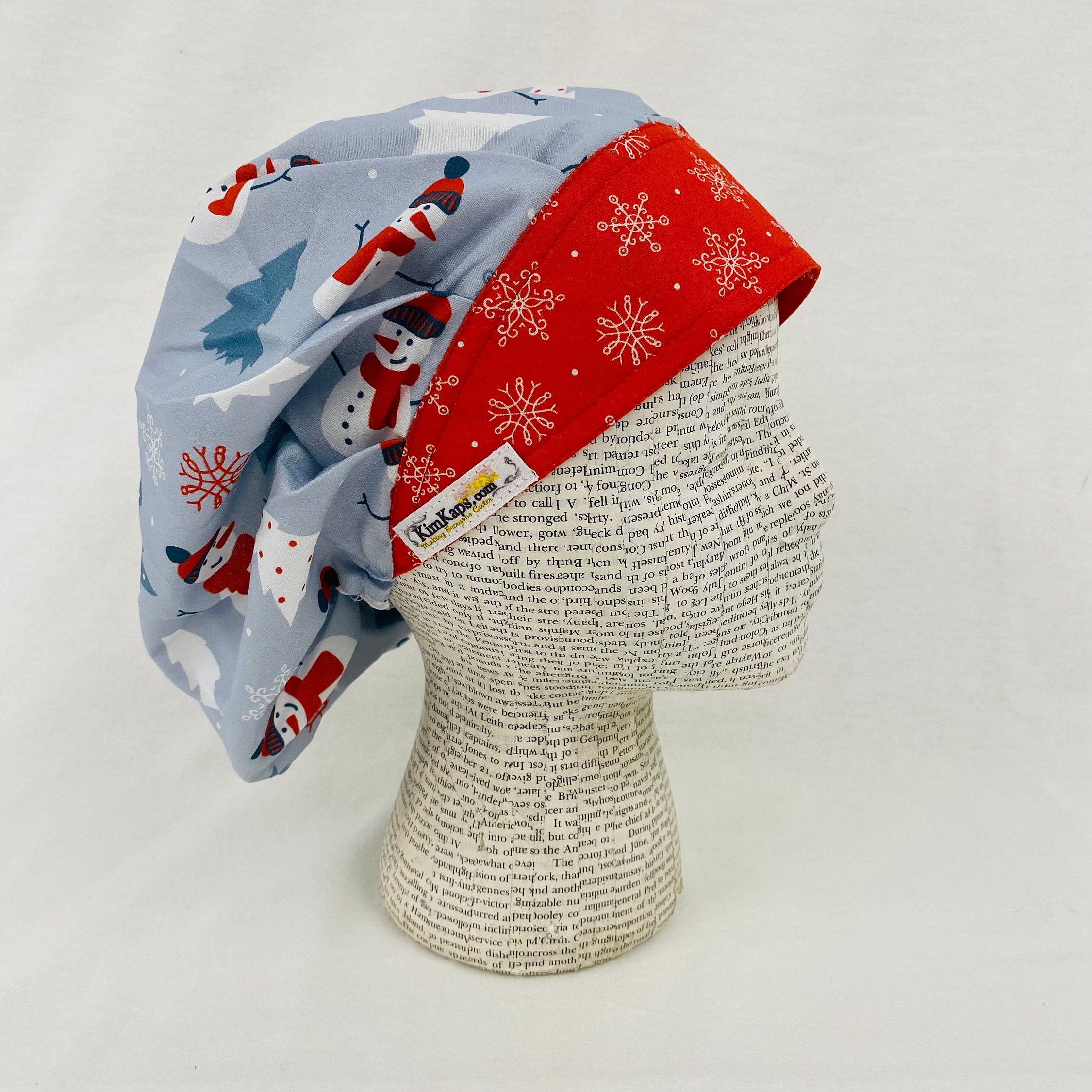 Kimkaps Surgical Hat Bouffant Scrub Cap 