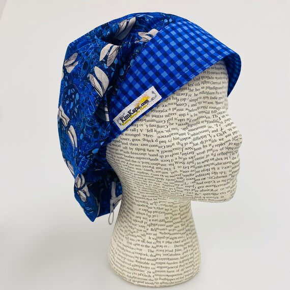 Kimkaps Surgical Hat Bouffant Scrub Cap 