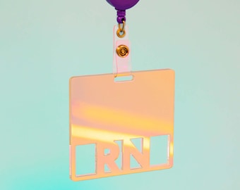 Badge Buddy Nurse, RN Badge Buddy, Healthcare Worker Badge Tag, Healthcare Badge Buddy, Nurse Badge Tag