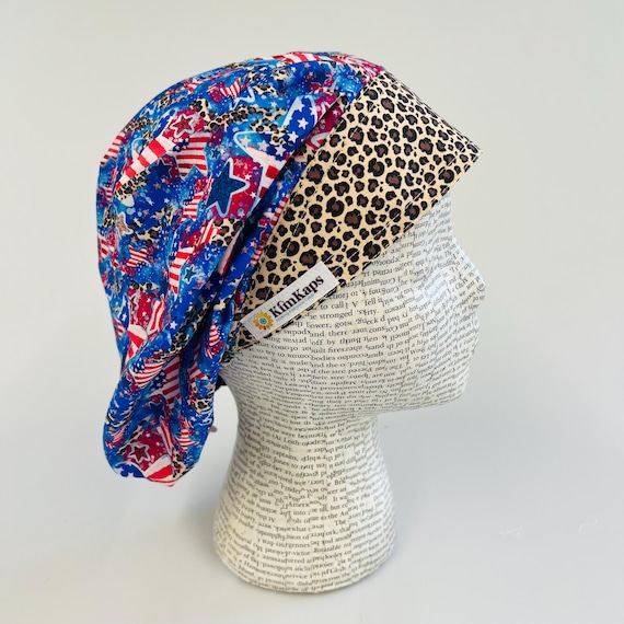 Scrub Hat by Kimkaps Surgical Hat Bouffant Scrub Cap  display picture 2