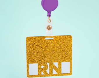 Badge Buddy Nurse, RN Badge Buddy, Healthcare Worker Badge Tag, Healthcare Badge Buddy, Nurse Badge Tag