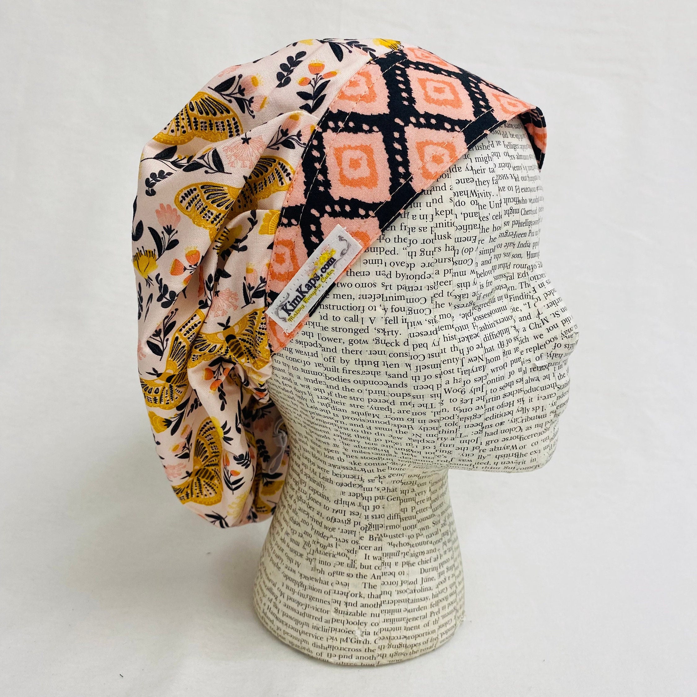Kimkaps Surgical Hat Bouffant Scrub Cap 