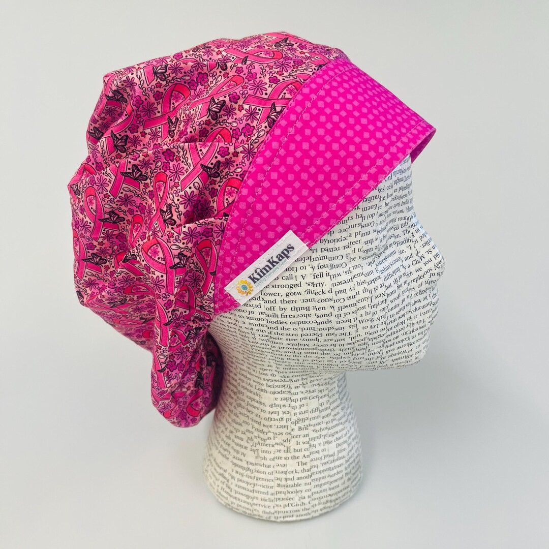 Scrub Hat by Kimkaps Surgical Hat Bouffant Scrub Cap Traditional ...