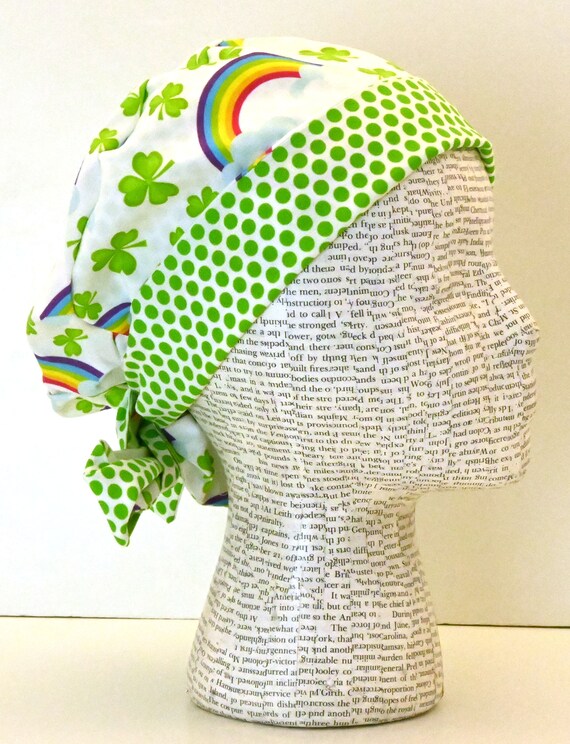 Scrub Hat by Kimkaps Surgical Hat Tie 