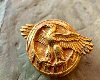 Vintage World War II Honorable Discharge  Lapel Pin "Ruptured Duck"